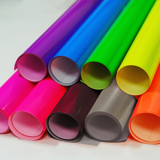Colorful Reflective Heat Transfer Vinyl for Clothing