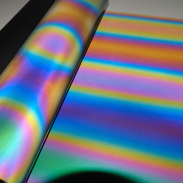 Rainbow Reflective Heat Transfer Vinyl Film